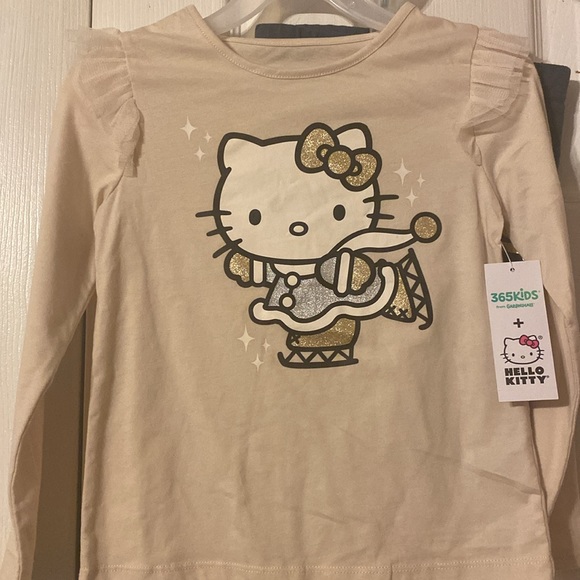 365 KIDS from Garanimals girls 2 piece sets and a bonus unicorn shirt; size: 6 - Picture 4 of 6